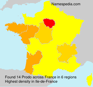 Surname Prodo in France Surname Prodo in France