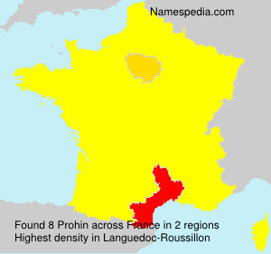 Surname Prohin in France Surname Prohin in France