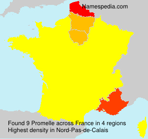 Surname Promelle in France Surname Promelle in France