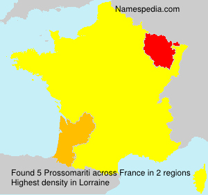 Surname Prossomariti in France Surname Prossomariti in France