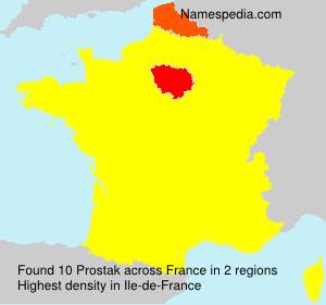 Surname Prostak in France Surname Prostak in France