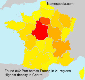 Surname Prot in France Surname Prot in France