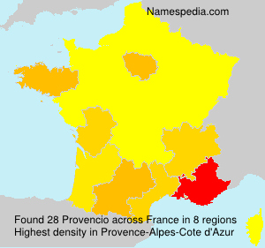 Surname Provencio in France Surname Provencio in France
