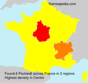 Surname Pscheidt in France Surname Pscheidt in France