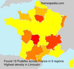 Surname Pudelko in France Surname Pudelko in France
