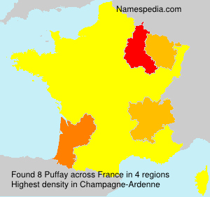 Surname Puffay in France Surname Puffay in France