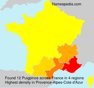 Surname Puigpinos in France Surname Puigpinos in France