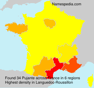 Surname Pujante in France Surname Pujante in France