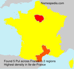 Surname Pul in France Surname Pul in France