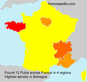Surname Pulce in France Surname Pulce in France