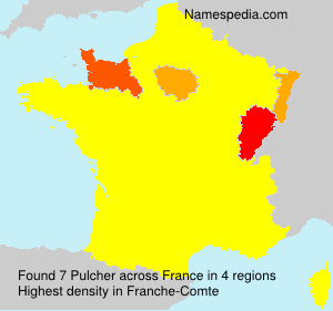 Surname Pulcher in France Surname Pulcher in France