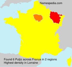 Surname Puljiz in France Surname Puljiz in France