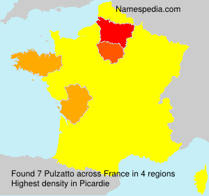 Surname Pulzatto in France Surname Pulzatto in France