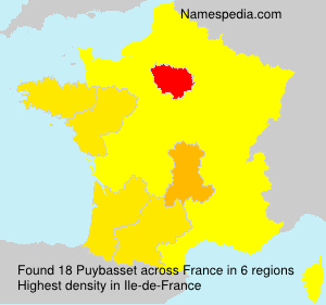 Surname Puybasset in France Surname Puybasset in France