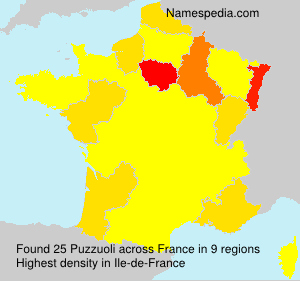 Surname Puzzuoli in France Surname Puzzuoli in France