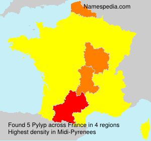 Surname Pylyp in France Surname Pylyp in France