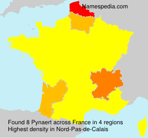 Surname Pynaert in France Surname Pynaert in France