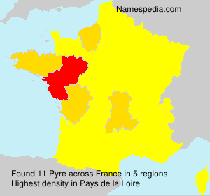 Surname Pyre in France Surname Pyre in France