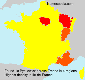 Surname Pytkiewicz in France Surname Pytkiewicz in France