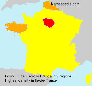Surname Qadi in France Surname Qadi in France