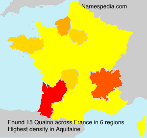 Surname Quaino in France Surname Quaino in France