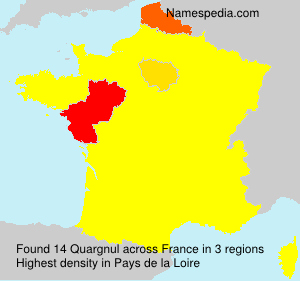 Surname Quargnul in France Surname Quargnul in France
