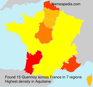 Surname Quennoy in France Surname Quennoy in France