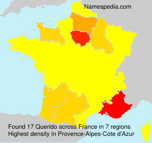 Surname Querido in France Surname Querido in France