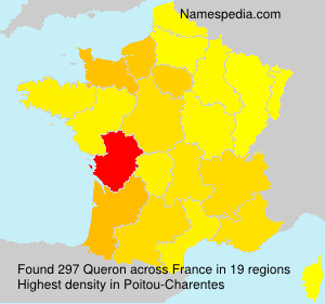 Surname Queron in France Surname Queron in France