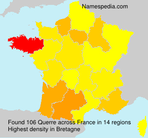 Surname Querre in France Surname Querre in France