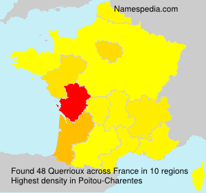 Surname Querrioux in France Surname Querrioux in France