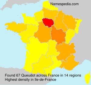 Surname Queudot in France Surname Queudot in France