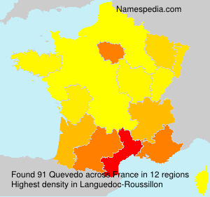 Surname Quevedo in France Surname Quevedo in France
