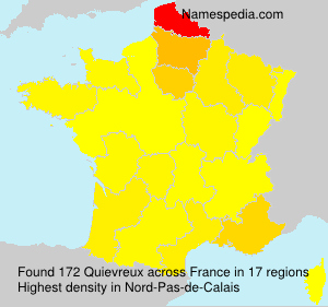 Surname Quievreux in France Surname Quievreux in France