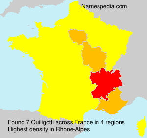 Surname Quiligotti in France Surname Quiligotti in France