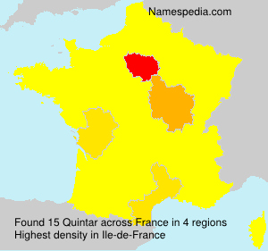 Surname Quintar in France Surname Quintar in France