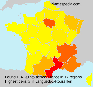 Surname Quinto in France Surname Quinto in France