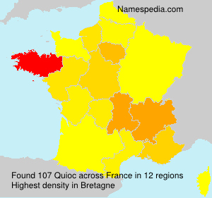 Surname Quioc in France Surname Quioc in France