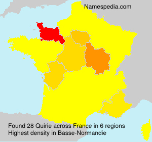 Surname Quirie in France Surname Quirie in France