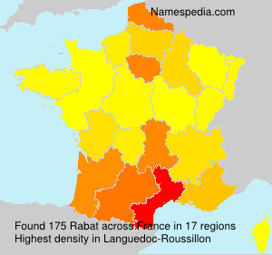 Surname Rabat in France Surname Rabat in France