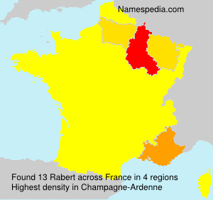 Surname Rabert in France Surname Rabert in France