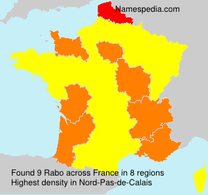 Surname Rabo in France Surname Rabo in France