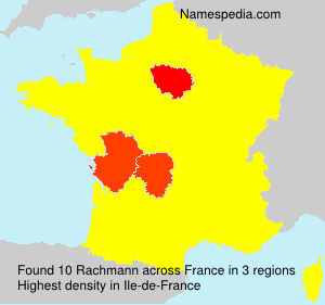 Surname Rachmann in France Surname Rachmann in France