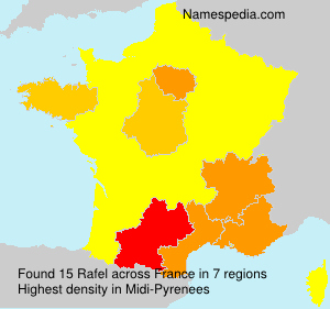 Surname Rafel in France Surname Rafel in France