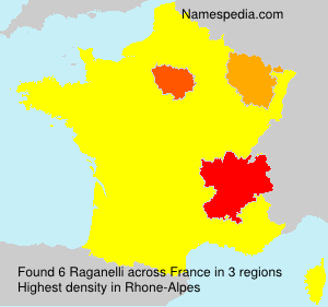 Surname Raganelli in France Surname Raganelli in France