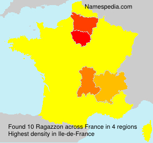 Surname Ragazzon in France Surname Ragazzon in France
