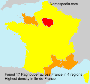 Surname Raghouber in France Surname Raghouber in France