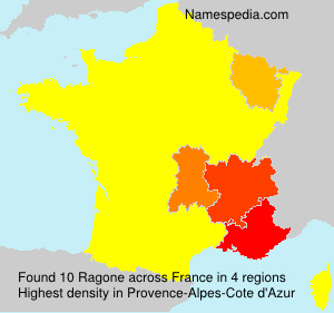 Surname Ragone in France Surname Ragone in France