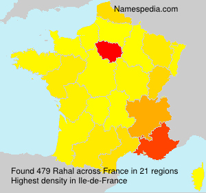 Surname Rahal in France Surname Rahal in France
