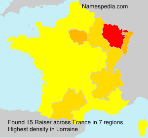 Surname Raiser in France Surname Raiser in France